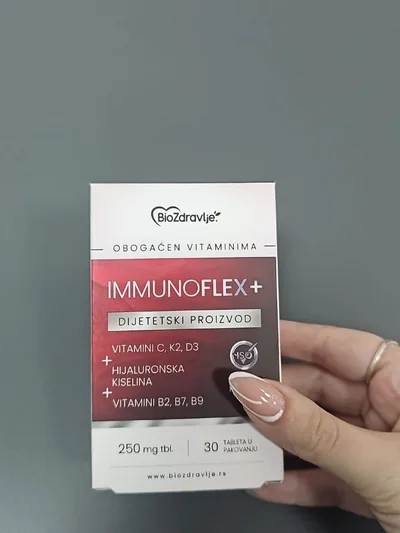 ImmunoFlex+ pakovanje na sivoj podlozi