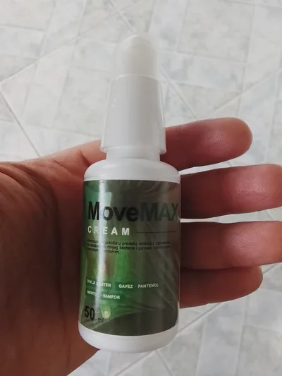 MoveMAX krema u ruci