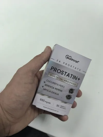 Prostatin+ pakovanje, prednja strana